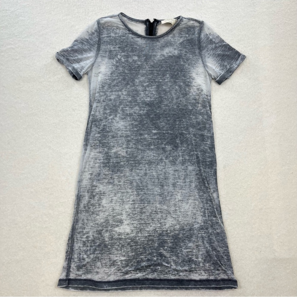Alice + Olivia Air Grey Marbled Shirt Dress Size XS